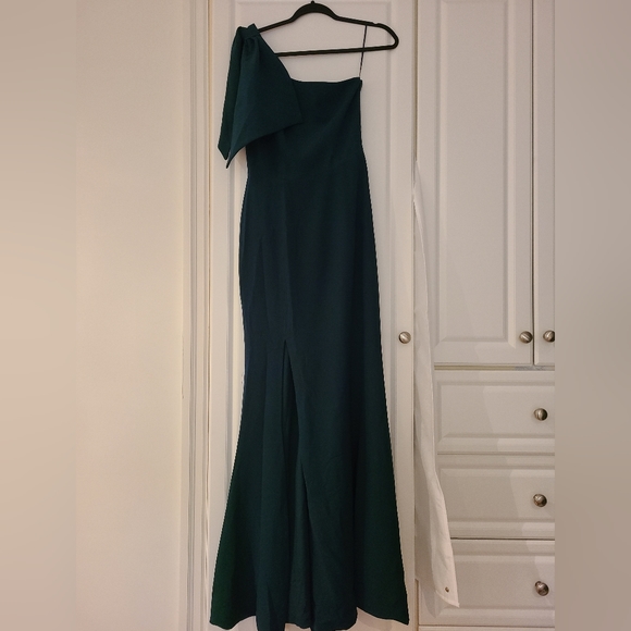 Dress the POPULATION Teal Dress - Picture 4 of 6